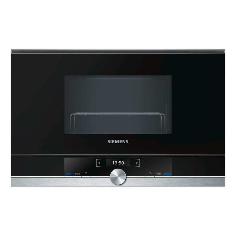 Siemens - IQ700 Built-in Microwave Oven 60 x 38 cm Stainless Steel BE634LGS1B 