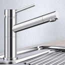 Blanco Alta 緊湊型單把手廚房混合龍頭,適用於低壓