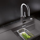 Blanco Carena-S 單把手廚房混合龍頭,附拉出式噴嘴