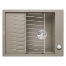 Blanco Elon 45 S 廚房水槽,附瀝水器,可翻轉