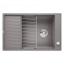 Blanco Elon XL 6 SF 廚房水槽,附瀝水器,可翻轉
