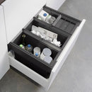 Blanco Flexon II 低廢棄物分離系統,附 1 個垃圾箱蓋,適用於 60 公分台下裝置