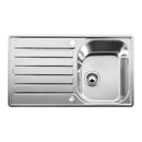 Blanco Lantos 45 S-IF Salto 廚房水槽,附瀝水器,可翻轉