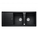 Blanco Lexa 8 S 雙廚房水槽,附瀝水器,可翻轉