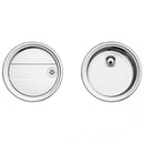 Blanco Rondosol 帶瀝水器的圓形廚房水槽