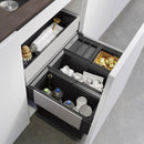 Blanco Select II Orga waste separation system with 1 bin lid, for 60 cm undercounter unit