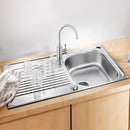 Blanco Tipo 45 S 廚房水槽,附瀝水器,可翻轉