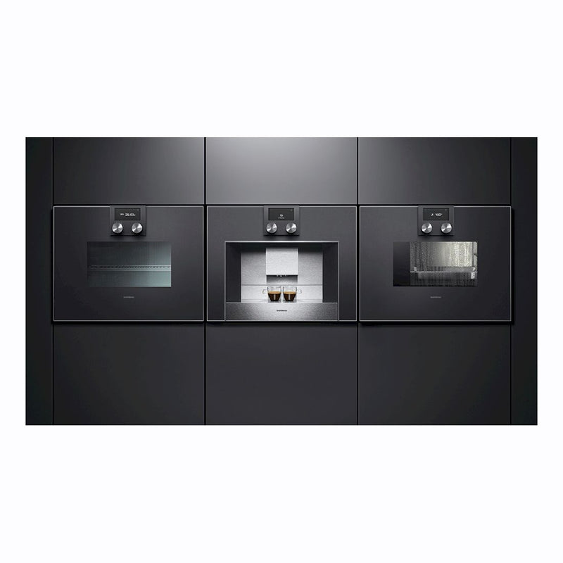 Gaggenau - 400 Series Combi-microwave Oven 60 x 45 cm Door Hinge: Left, Gaggenau Anthracite BM451100