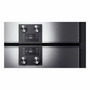 Gaggenau - 400 系列組合微波爐 76 x 45 公分 門鉸鏈:右側,玻璃後方不鏽鋼 BM484110