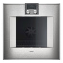 Gaggenau - 400 系列烤箱 60 x 60 公分 門鉸鏈:左側,玻璃後面不鏽鋼 BO451112