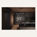 Gaggenau - 400 系列組合蒸氣烤箱 60 x 45 公分 門鉸鏈:左側,玻璃後面不銹鋼 BS451111