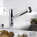 Dornbracht eno 單把手廚房混合龍頭,附拉出式噴嘴