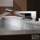 Dornbracht floorstanding bath spout with diverter