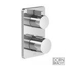Dornbracht LULU concealed thermostat with volume regulation