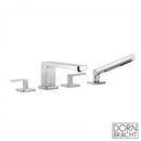 Dornbracht LULU deck/tile-mounted four-hole bath mixer