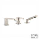 Dornbracht LULU deck/tile-mounted three-hole, single-lever bath mixer