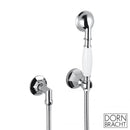 Dornbracht Madison shower hose set with individual escutcheon