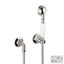 Dornbracht Madison shower hose set with individual escutcheon