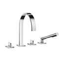Dornbracht MEM deck/tile-mounted four-hole bath mixer