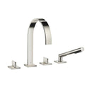 Dornbracht MEM deck/tile-mounted four-hole bath mixer