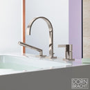 Dornbracht MEM deck/tile-mounted three-hole, single-lever bath mixer