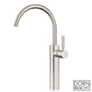 Dornbracht Meta single-lever basin mixer, with swivel spout and tall mixer pillar