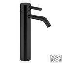 Dornbracht Meta single-lever basin mixer, with tall mixer pillar