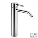 Dornbracht Meta single-lever basin mixer, with tall mixer pillar