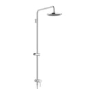 Dornbracht shower system with single lever shower mixer chrome