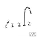 Dornbracht VAIA deck-mounted five-hole bath mixer
