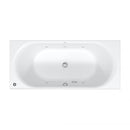Duravit D-Neo rectangular whirlbath with jet system, built-in