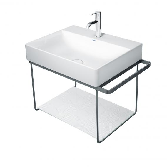 Duravit DuraSquare wall-mounted metal console for Compact washbasins