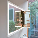 Duravit L-Cube mirror cabinet with lighting and 3 doors