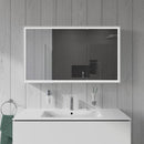 Duravit L-Cube mirror cabinet with lighting and 3 doors