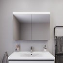 Duravit mirror cabinet with lighting and 2 doors Better version, without washbasin lighting