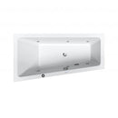 Duravit No.1 corner whirlbath with jet system, built-in