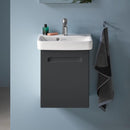 Duravit No.1 hand washbasin with vanity unit with 1 door