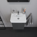 Duravit No.1 hand washbasin with vanity unit with 1 door