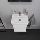 Duravit No.1 hand washbasin with vanity unit with 1 door