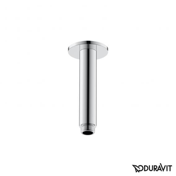 Duravit shower arm, ceiling connection with round escutcheon