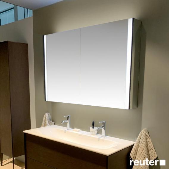 Duravit XViu mirror cabinet with lighting and 2 doors
