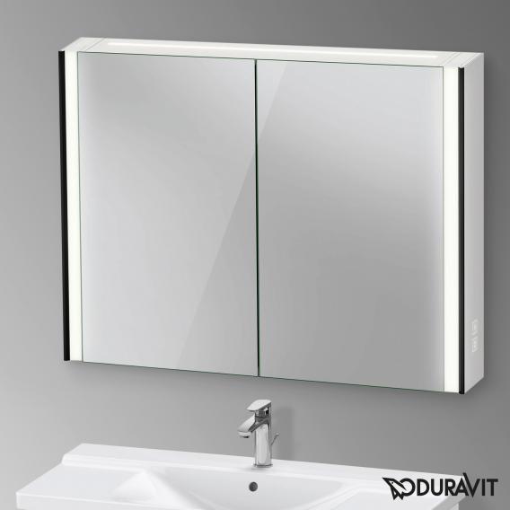 Duravit XViu mirror cabinet with lighting and 2 doors