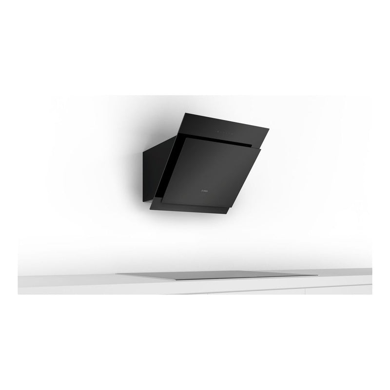 Bosch - Serie | 4 Wall-mounted Cooker Hood 60 cm Clear Glass Black Printed DWK67CM60B