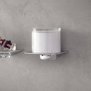 Emco Art liquid soap dispenser with cup cover