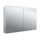 Emco Pure_Flat2 Classic mirror cabinet with lighting and 2 doors