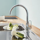 Grohe BauFlow single-lever kitchen mixer tap