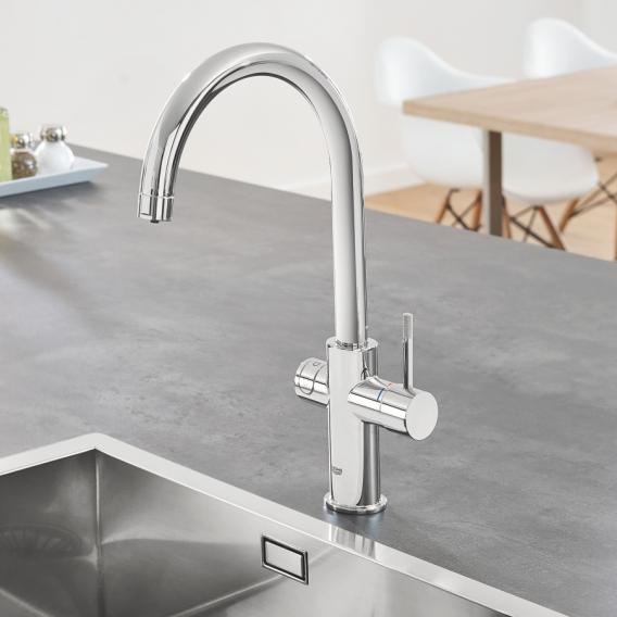 Grohe Blue Home the NEW single-lever kitchen mixer tap