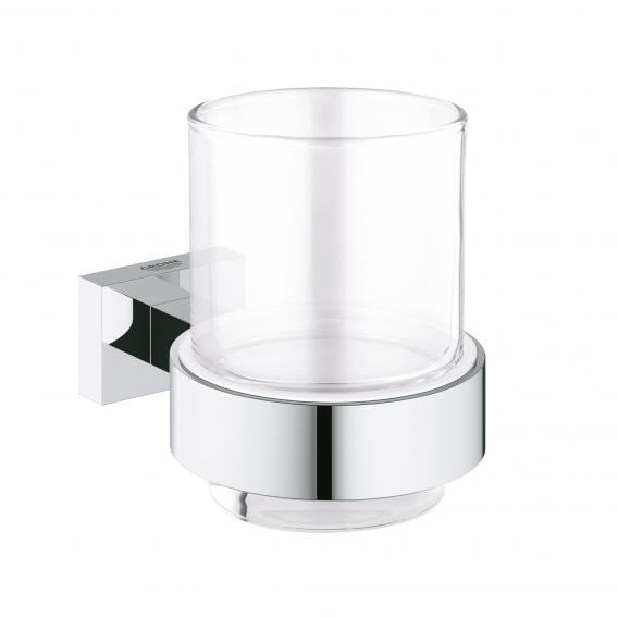 Grohe Essentials Cube tumbler with holder