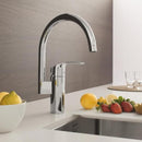 Grohe Eurosmart single-lever kitchen mixer tap chrome