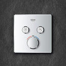 Grohe Grohtherm SmartControl 恆溫器附 2 個鍍鉻截止閥